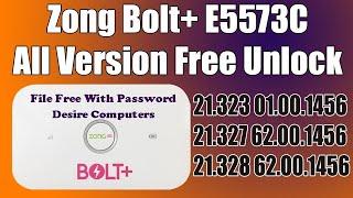 Zong Bolt+ E5573c Unlock | 21.333.64.02.1456 | Free Unlock File | Original File