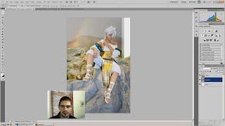 Cosplay Composite Photoshop Edit Process | Photoshop CS5