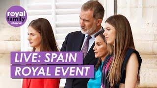 LIVE: Spanish Royals Celebrate 10 Years of King Felipe VI's Reign