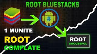 How To Root Bluestacks 5 Without  BSTWeaker | Root Bluestacks 32-64bit Pie Or Naugat  Or Android 11