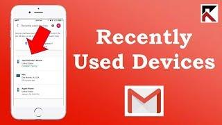 How To View All Devices Logged Into Your Gmail Account iPhone