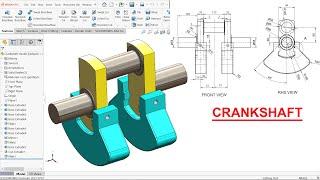 SolidWorks Tutorial Crankshaft