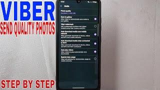   How To Send High Quality Photos On Viber 