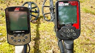 Minelab X-Terra Elite против Nokta Triple Score - какой металлоискатель лучше?