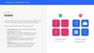 17. UI UX design Consistency Icons