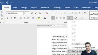 How to align text in MS word for Project |How to Align Text | How to create Introduction in project