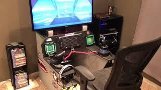 PS4 War Thunder cheap & easy Head Tracking and Sim Rig Cockpit