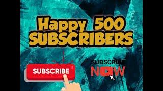 Happy Happy Happy 500 SUBSCRIBERS | AG SIBAY OFFICIAL