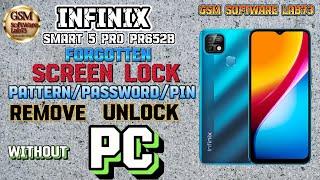 infinix smart 5 pro Hard reset|How to Unlock infinix smart 5 pro without pc