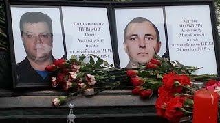 Герой России Олег Пешков и Александр Позынич