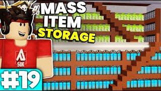 Filling The Mass Item Storage! Lumber Tycoon 2 Let's Play #19