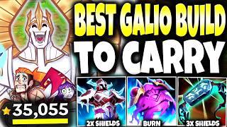 IMMORTAL GALIO IS THE BEST BUILD GUIDE TO CARRY IN SEASON 14 ~ MAGIC DAMAGE = ZERO DAMAGE 