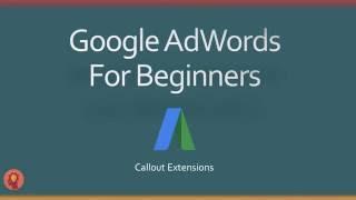 How To Use Callout Extensions In AdWords