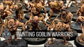 Painting Goblin Warriors from Lord of the Rings