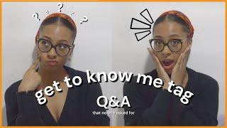 Get To Know Me Tag (that no one asked for...) | Sierra Nichole