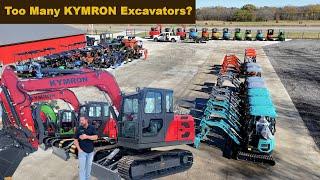 New features on the KYMRON Mini Excavators!