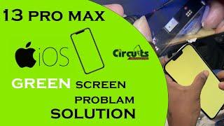 iPhone 13, 13 Pro Max Green Screen Problem Solution  after iOS 16 Update?