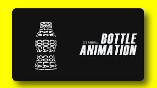 Bottle Animation | CSS Tutorial | Daft Creation