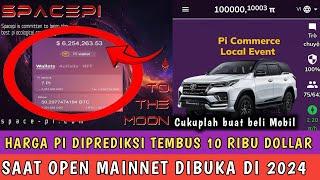 PI NETWORK TERBARU HARI INI | DI PREDIKSI HARGA PI 10.000 DOLLAR = 160 JUTA PER KOIN APAKAH BENAR?