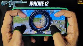 iPhone 12 Handcam A 60FPS | 4 Finger + Full Gyroscope BGMI | PUBG Mobile | SAMURAI YT25