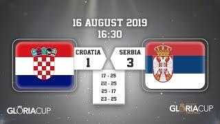 Gloria Cup Volleyball Day 2: Croatia - Serbia