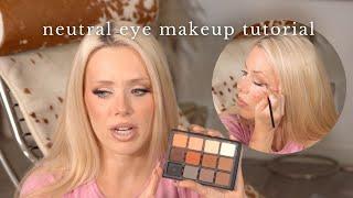 Matte neutrals viseart eye makeup look