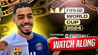 MY FIRST EVER STREAM | FIFAe World Cup 2024 ft. eFootball MOBILE