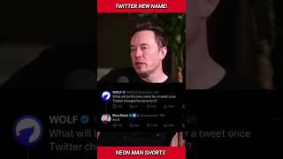 TWITTER NEW NAME! | Twitter Name Changed to X! | Elon Musk Twitter X News Shorts Facts #shorts