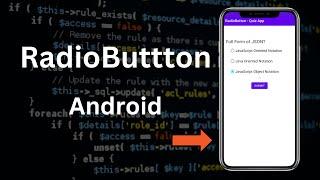 How to Implement RadioButton in Android
