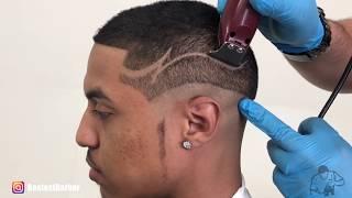 How to do a hair design - *MUST SEE HAIR TRANSFORMATION* by Bestest Barber