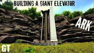 Massive ELEVATOR BUILD - Electric Prod - ARK: Survival Evolved
