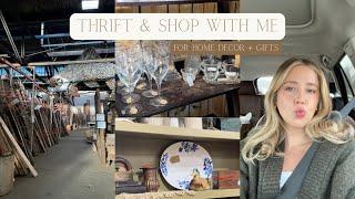 Thrifting & Shopping for Home Decor + Gifts | HomeGoods & thrift haul