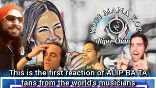 this is the first reaction of ALIP BA TA fans from the world's musicians