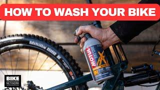 How to clean your bike frame and major components | Wet clean & dry clean options