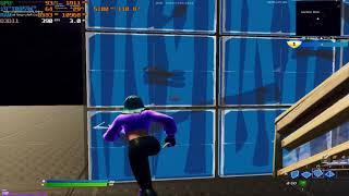 i9 10900k+gtx1060+16GB RAM DDR4 3600MHZ fps test in FORTNITE creative (low settings - stretch res)