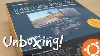 Unboxing the BlackMagic Design Intensity Pro 4k For Ubuntu Linux