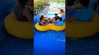 Water Slide at Escape Water Park #shorts #waterpark #waterslide #waterparkfun #youtubeshorts #fun