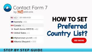 International Phone Number Field with Country Flag for Contact Form 7