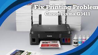 How To Fix Printing Problem of Canon Pixma G3411
