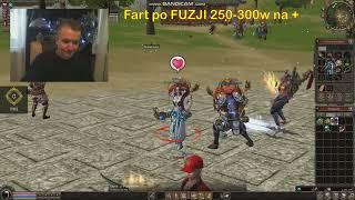 #metin2 PL - Fart po FUZJI Szamanka ubrana [RUBY] Kirin