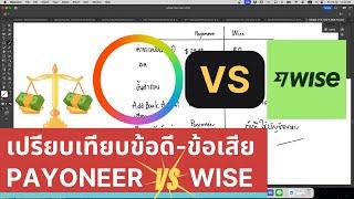 เปรียบเทียบข้อดี-ข้อเสีย Payoneer กับ Wise