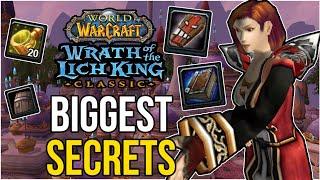 WotLK's BEST Kept Secrets – I GUARANTEE You Won't Know Them All