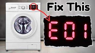 E01 Error on Your Washing Machine? Discover the Fast Fix Experts Use!