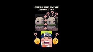 Guess the pixelated anime character Part 2 #shorts #anime #animecharacters
