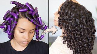 How To: Flexi Rod Set (Easy Method) for Beginners | Natural Hair Care