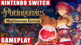 Potionomics: Masterwork Edition Nintendo Switch Gameplay