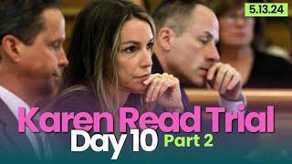 Karen Read Trial: Day 10 Afternoon | Brian Albert Destroyed, Brian Albert jnr | 5.13.24