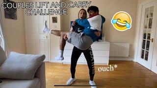 THE LIFT AND CARRY CHALLENGE || HILARIOUS COUPLES COMPETITION