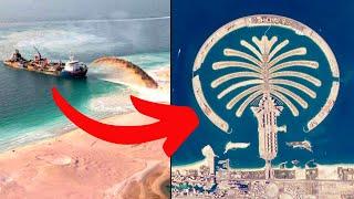 The Creation Of Dubai's Palm Island