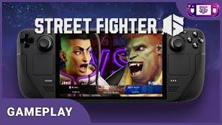 Street Fighter 6 - Almost perfect - Steam Deck Gameplay